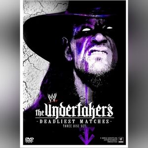 WWE The Undertaker Deadliest Matches 2 Discs DVD Set WWE WWF